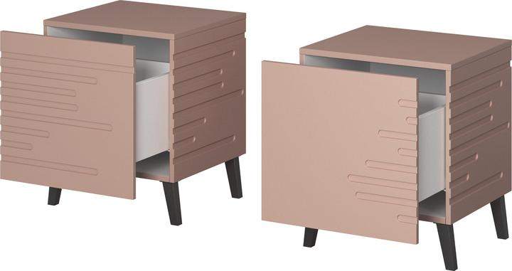 Produktbild Cama Nachttisch NOVA 44x40x52 rosa matt