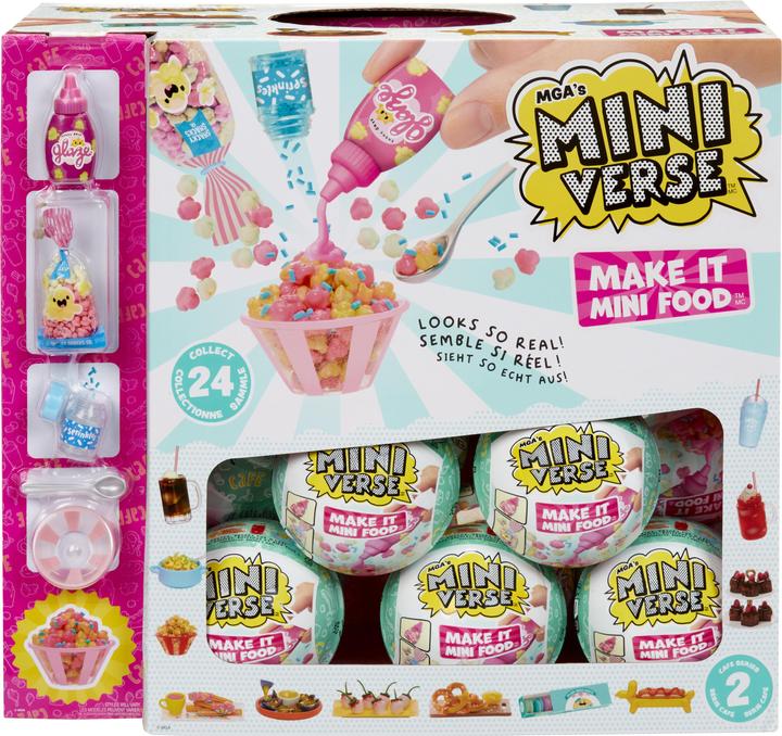 Actual product image MGA s Miniverse- Make It Mini Foods: Cafe in PDQ Series 2A
