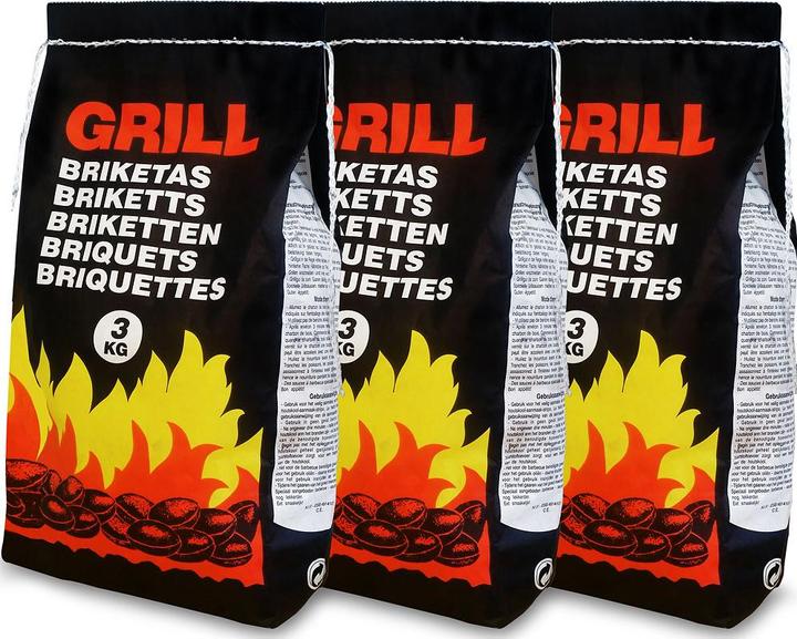 Actual product image Deuba Barbecue briquettes (9 kg)