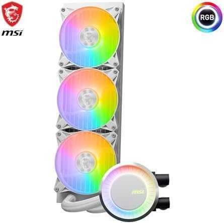 Actual product image MSI Mag Coreliquid E360 White