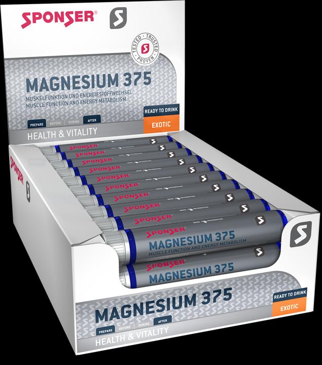 Actual product image Sponser Magnesium Plus (Multifruit, 20 pcs., 130 g)