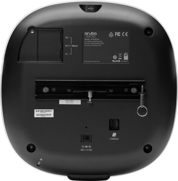Actual product image HPE E Aruba AP-534 Access Point, RW, Dual Radio, :4, 802.11ax, External Antennas, Unified Campus (2402 Mbit/s)