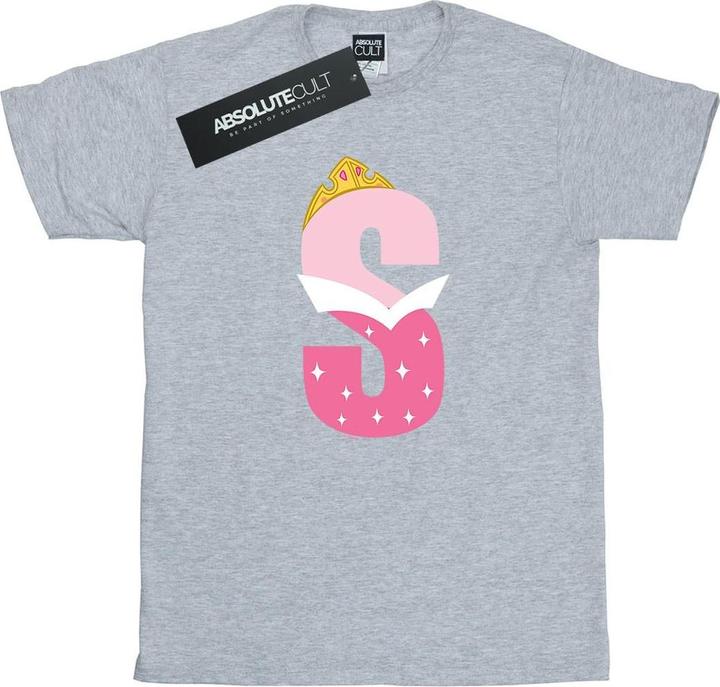 Immagine prodotto Disney Alphabet S Is For Sleeping Beauty Maglietta Ampia Donna (L)