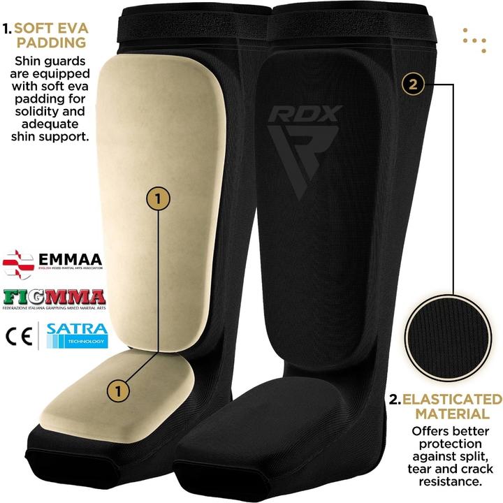 Actual product image Rdx Shin Instep Foam Molded King (S)