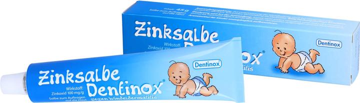 Produktbild Dentinox Zinksalbe gegen Windeldermatitis, 45 g Salbe (Körpercreme)