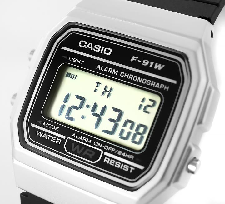 Image du produit Casio Retro Vintage - F-91WM-7A (Montre numérique, 33 mm)