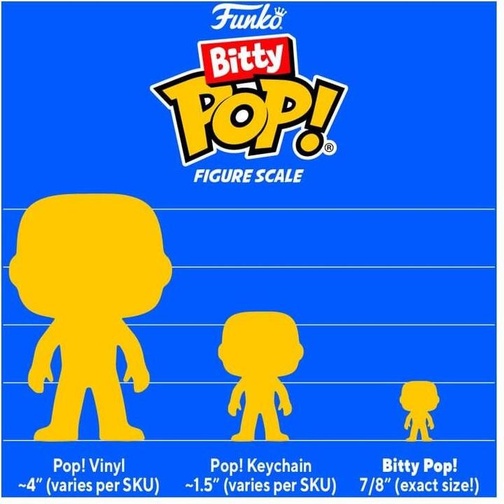Actual product image Funko Game of Thrones Bitty POP! vinyl figures 4-pack Jon Snow 2.5 cm