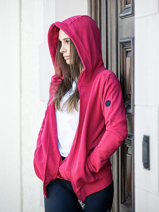 Actual product image Eqode 's full zip riding hoodie debra (XS)