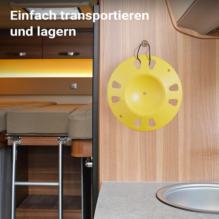 Image du produit Wiltec Cale de roue Ø300mm Roue jockey 1995kg Remorque Caravane