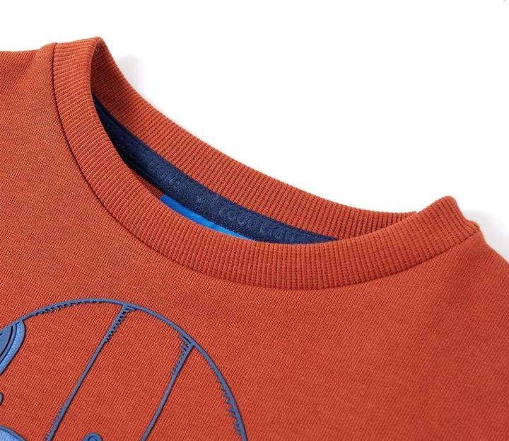 Produktbild VidaXL Kinder-Sweatshirt Rostbraun 128,Material: 92 % Baumwolle. 8 (128)