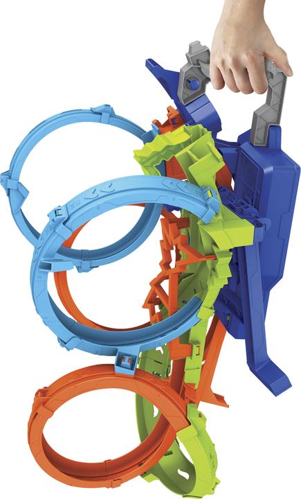 Productafbeelding Hot Wheels Action 4 Loopings Crash Gevaar
