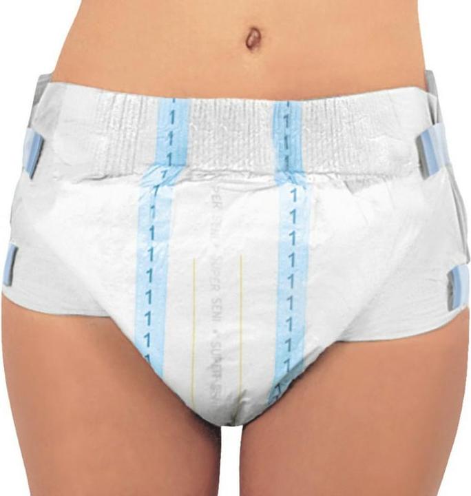 Produktbild Seni Super Windelhosen XS atmungsaktiv Hüftumfang 40-60cm 6 Tropfen (10 x, Mini)