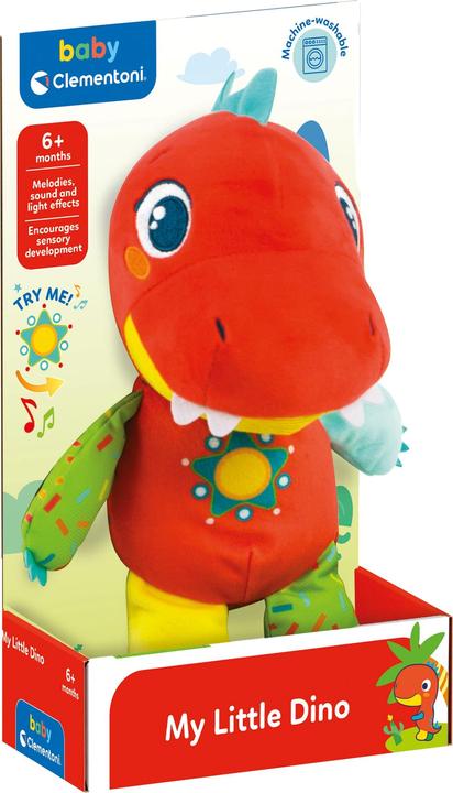 Image du produit Clementoni Bébé - Peluche Dinosaure (27 cm)