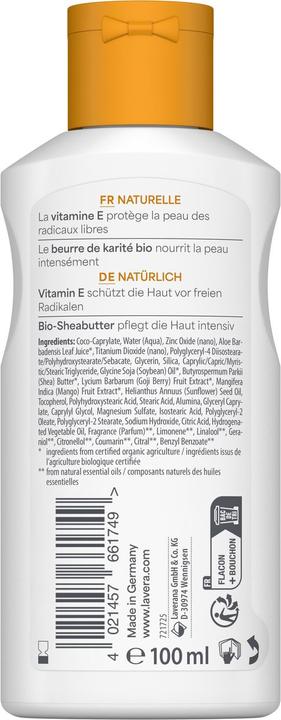 Immagine prodotto Lavera Sonnenlotion sensitiv LSF30 Flasche 100 ml (Crema solare, SPF 30, 100 ml)