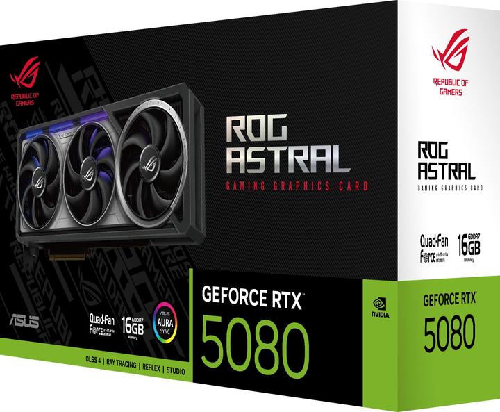 Image du produit ASUS ROG ASTRAL RTX 5080 GAMING (16 Go)