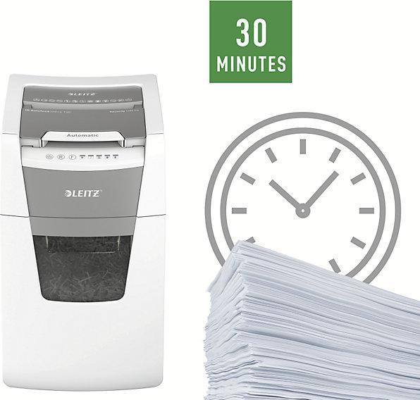 Image du produit Leitz Destructeur IQ Autofeed Office 150 coupe de particules 44 l (Coupe de particules)