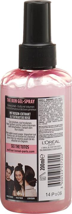 Actual product image L'Oréal Paris Stylista The Bun Gel Spray (200 ml)