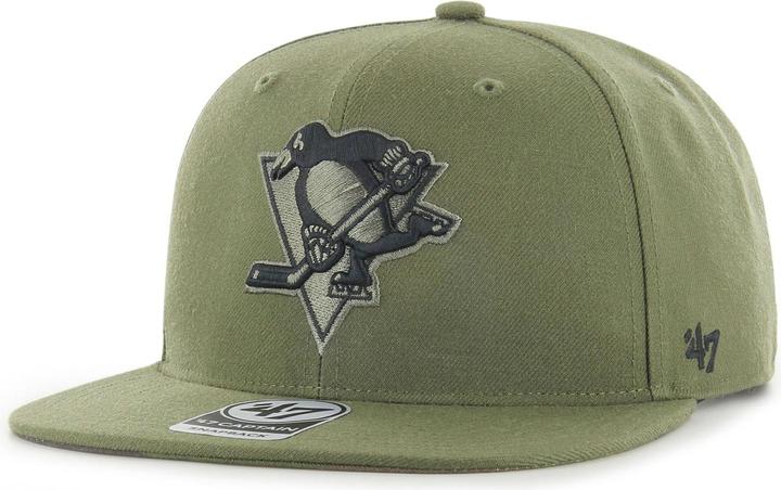 47 Brand Snapback Cap Captain Pittsburgh Penguins Sandalwood