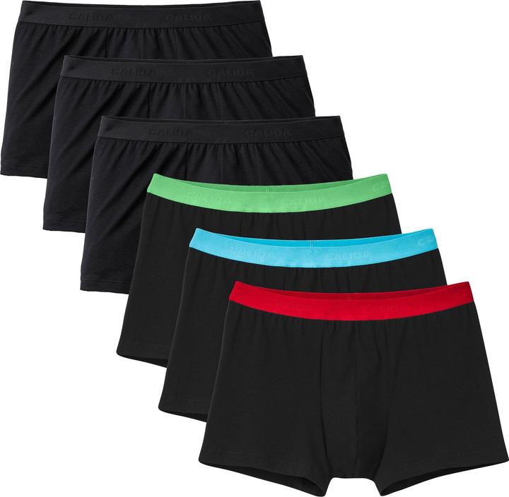 Produktbild Calida Boxershort Casual Figurbetont New Boxer Natural Benefit 3P (XL, 6er Pack)
