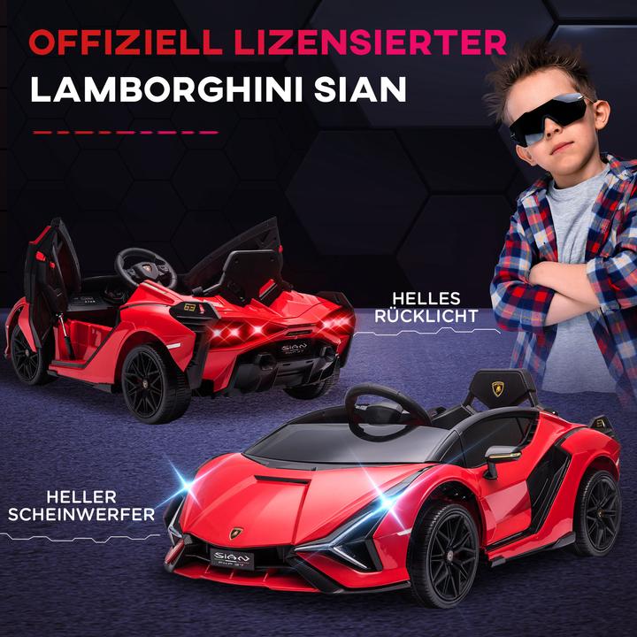 Actual product image Homcom Lamborghini (6 V)