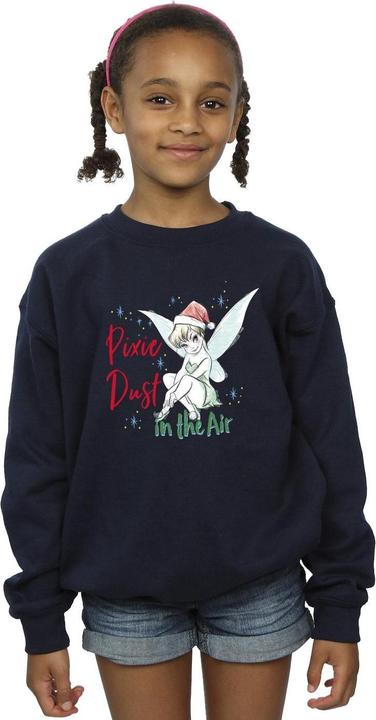 Actual product image Disney Girls Tinker Bell Pixie Dust Sweatshirt (116)