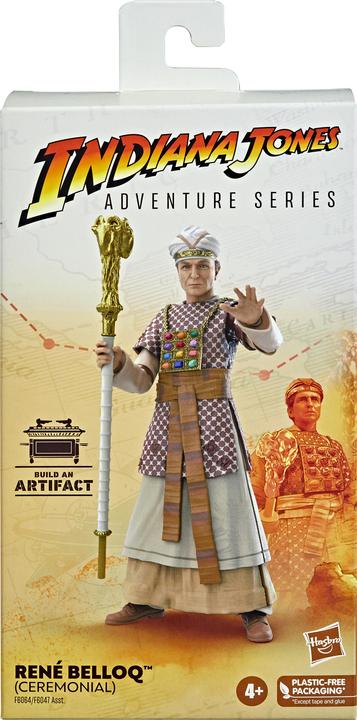 Actual product image Hasbro Indiana Jones René Belloq, Toy figure, Movie & TV series, 114 g