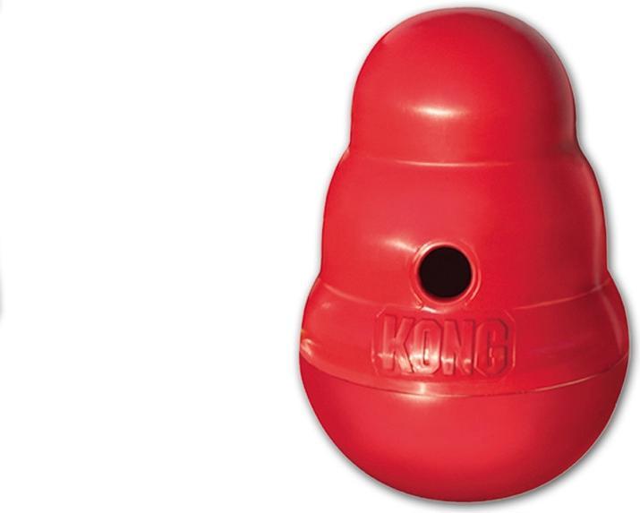 Actual product image KONG Wobbler (Dog food toy)
