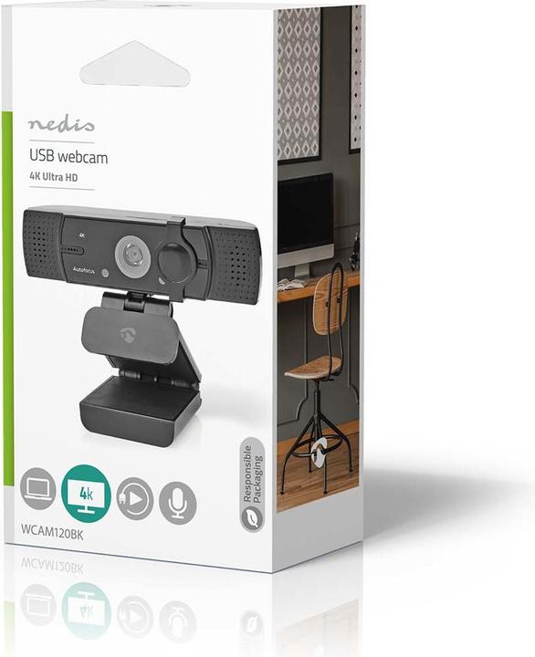Actual product image Nedis WCAM120BK (8.30 Mpx)