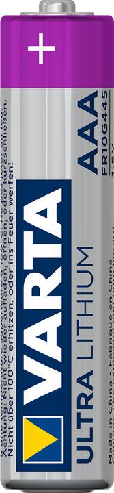 Actual product image Varta ULTRA Lithium (2 pcs., AAA, 1100 mAh)