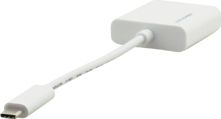 Immagine prodotto ADC-U31C/GF - Adattatore video esterno - USB-C 3.1 - VGA - bianco (USB-C, VGA, 17 cm)