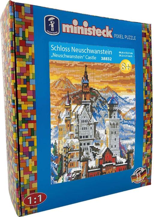 Actual product image Ministeck Neuschwanstein 9500T XXL Box