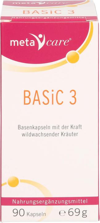 Produktbild Meta Care Basic 3 Kapsel (90 Stück, Kapseln, 110 g)