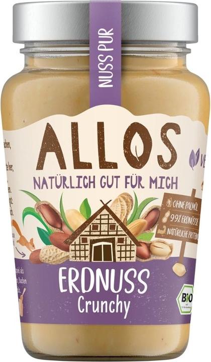 Produktbild Allos Peanut Butter Crunchy vegan (340 g)