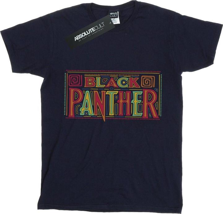 Image du produit T-Shirt Garçons Black Panther Tribal Logo (140, 146)