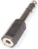 Productafbeelding E+P GS 33 6,35mm Stereo (M) 3,5mm Stereo (F) Zwart Kabel Interface/Adapter