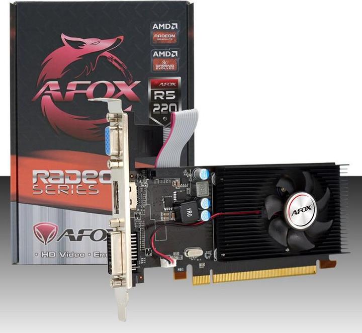 Actual product image AFOX AF5450-1024D3L5 Graphics card AMD Radeon HD 5450 1 GB (1 GB)