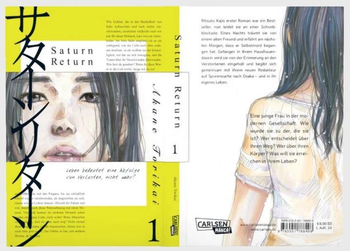 Image du produit Saturn Return 1 (Allemand, Akane Torikai, Antje Bockel, 2024)