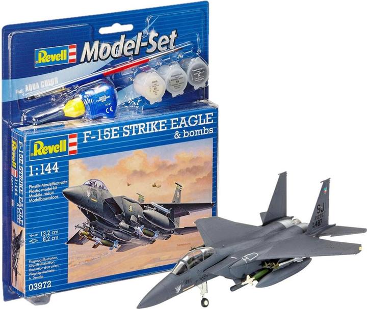 Actual product image Revell F-15E Strike Eagle & Bombs