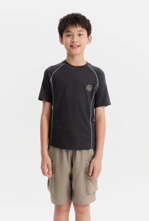 Immagine prodotto Quechua Wander-T-Shirt Kinder Merino - MH900 grau (14, 15, 16)
