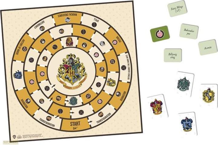 Actual product image Topi games Harry Potter board game Wizards Challenge *English version* (English)