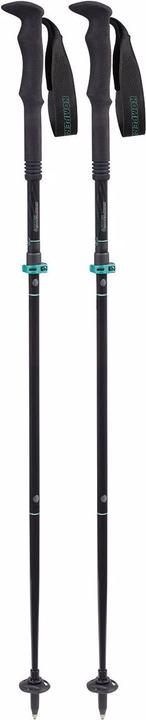 Actual product image Komperdell Carbon FXP.4 Summit Vario Compact poles (105 - 125 cm)