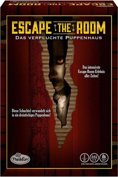 Actual product image Thinkfun Kennerspiel Escape the Room - The cursed dollhouse (Italian)
