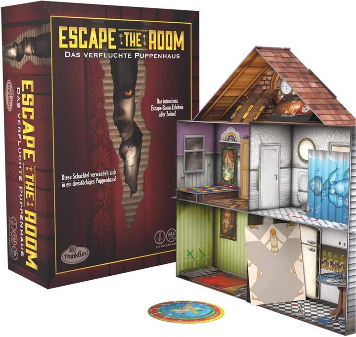 Actual product image Thinkfun Kennerspiel Escape the Room - The cursed dollhouse (Italian)