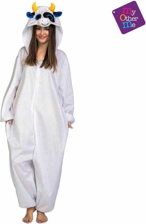 Produktbild My Other Me Big Eyes Onesie Kigurumi Kuh Kapuze (M/L)