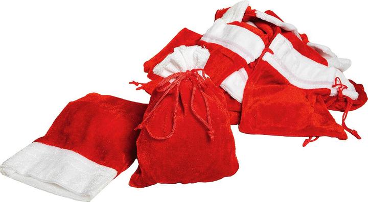 Image du produit VBS Sachet en velours "12 x 16 cm", rouge, 25 pièces (Coffret cadeau, 25 x)