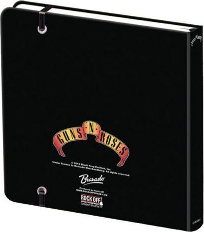 Produktbild Guns N Roses Notizbuch Logo Hardcover (Harter Einband)