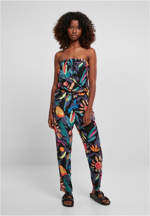 Actual product image Urban Classics Ladies Viscose Bandeau Jumpsuit (XL)