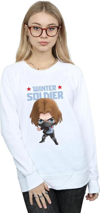 Immagine prodotto Winter Soldier Bucky Toon Felpa Donna (XXL)