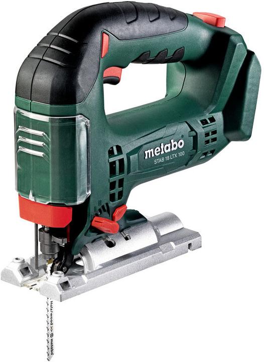 Actual product image Metabo Battery-powered jigsaw STAB 18 LTX 100 (601003890) cardboard box