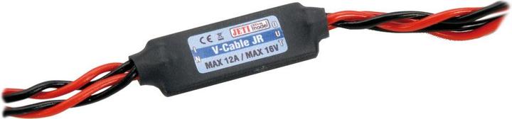 Actual product image Hacker JETImodel V cable JR battery backer